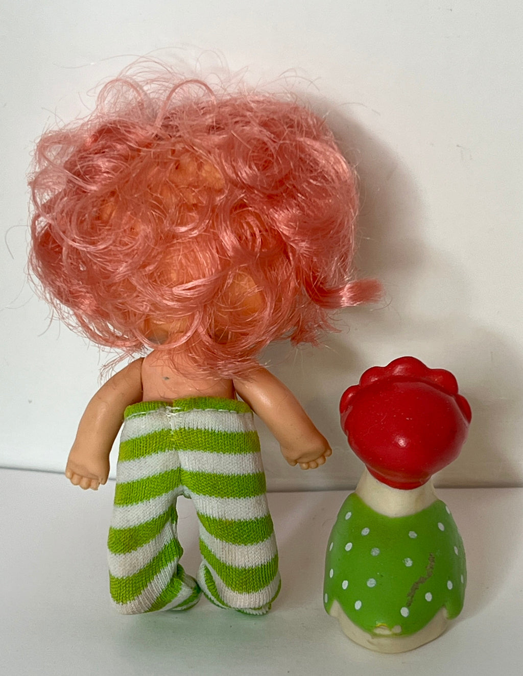 Kenner Strawberry Shortcake vintage Cherry Cuddler and Gooseberry