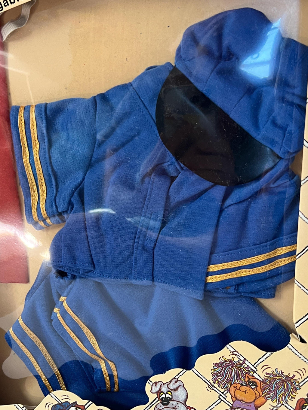 Vintage Tonka Pound Puppy Fun Fashions boxed Police Puppy Patrol Outfit
