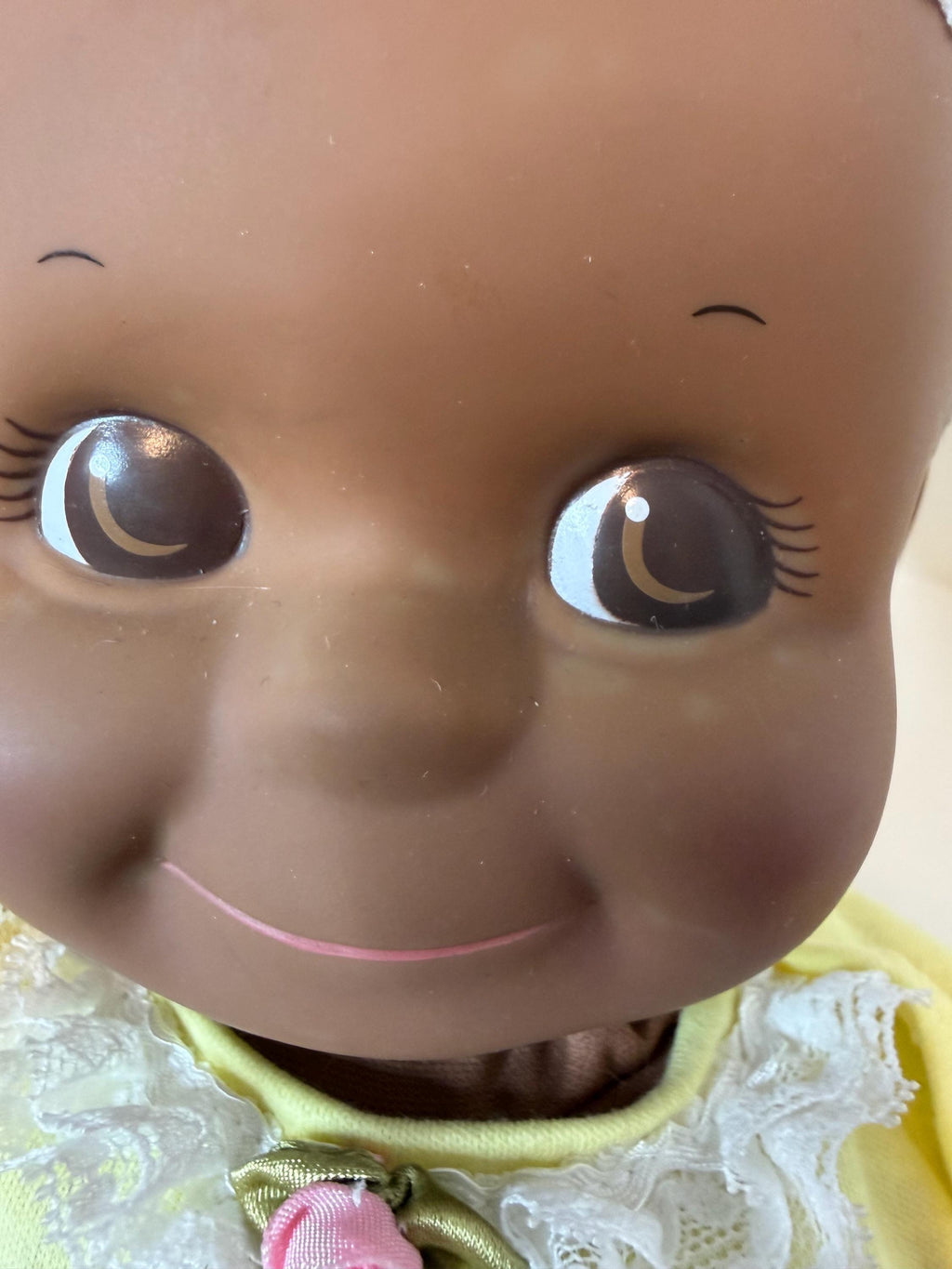 Adorable 1990s Rose Art Black Kewpie Babies anniversary  doll