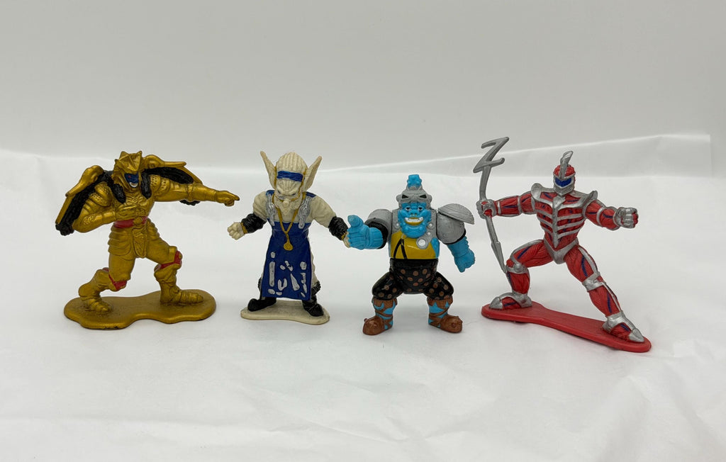 Vintage 90s Ban Dai Power Rangers mini figures villains