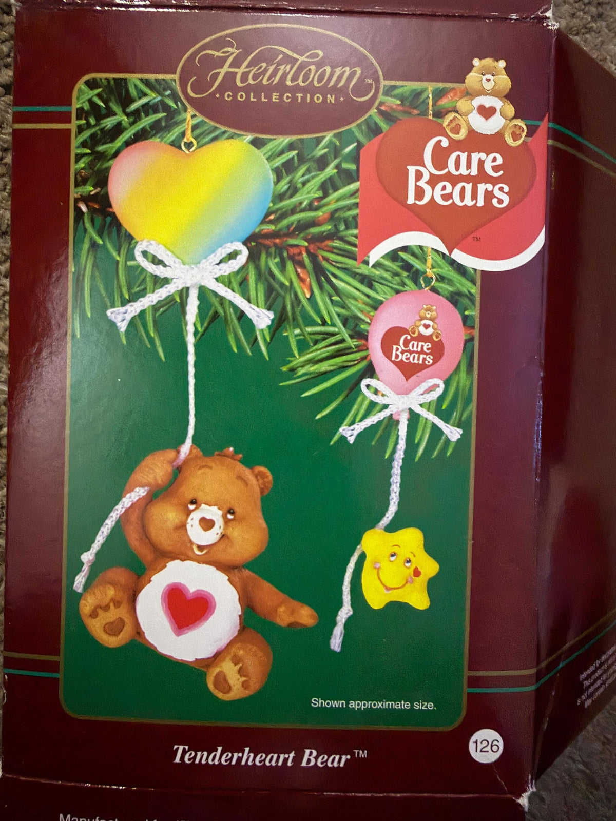 Vintage Care Bears Carlton Cards/  American Greetings Christmas (**ornament boxes only)