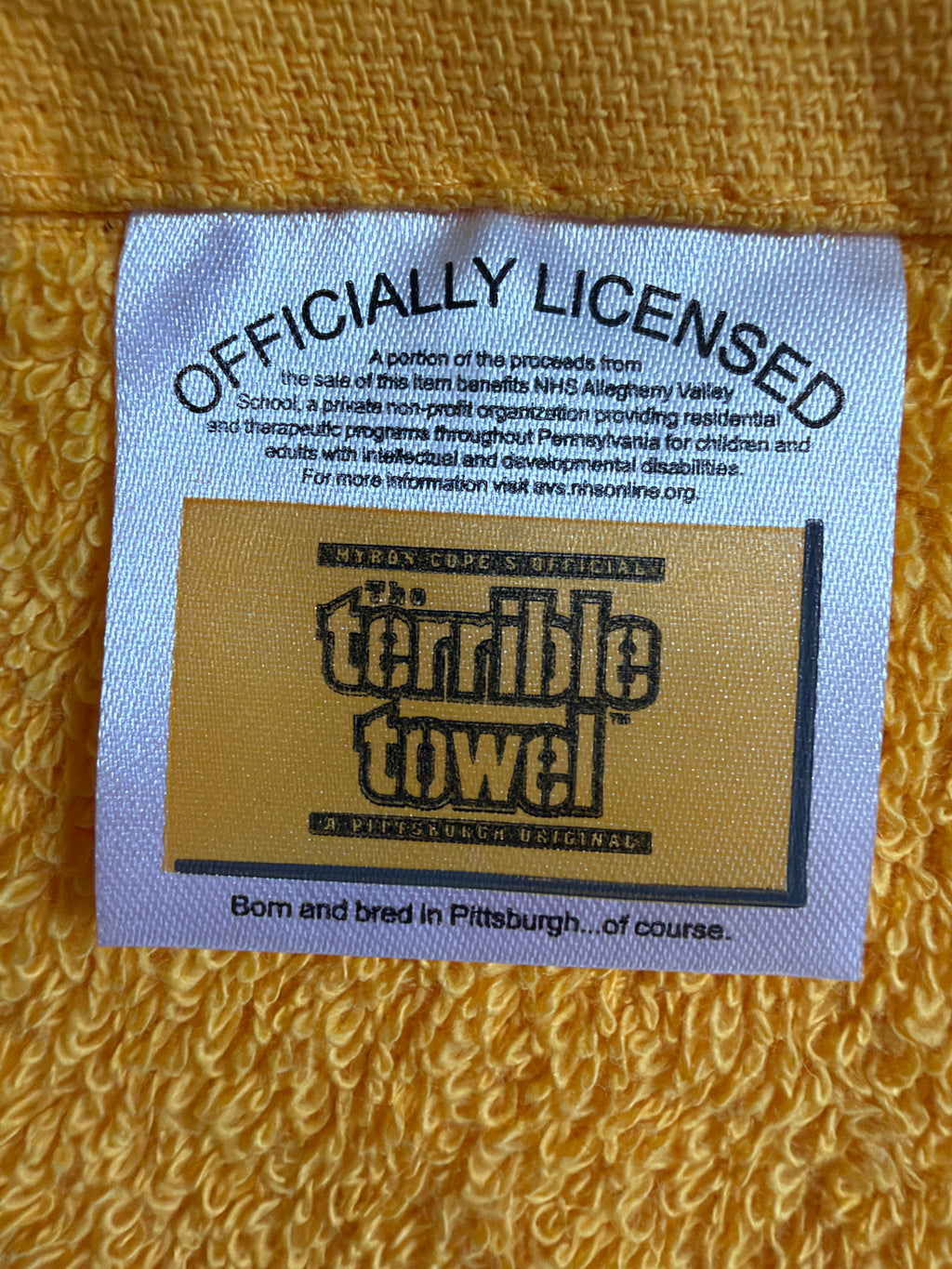 Official Steelers Terrible Towel Kennywood Steel Curtain edition w/ tags