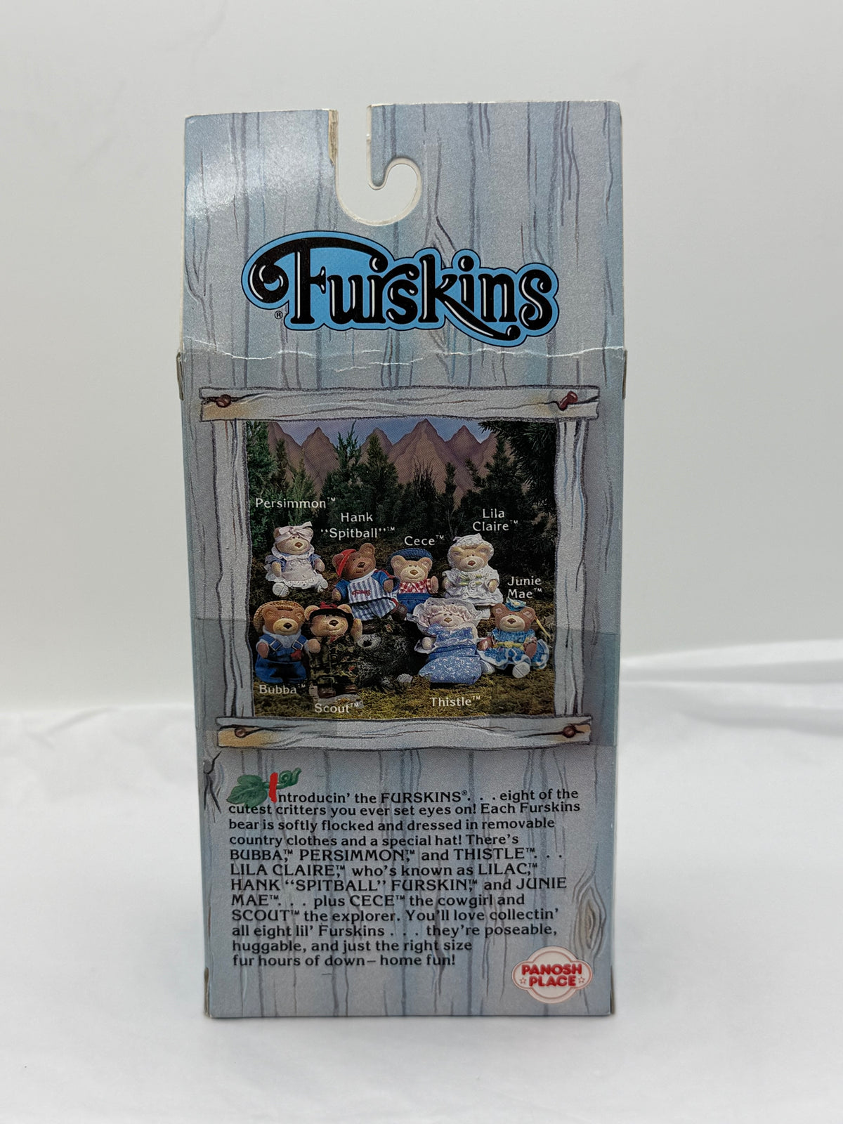 Xavier Roberts Furskins Cece mini figure in box by Coleco/ Panosh Place