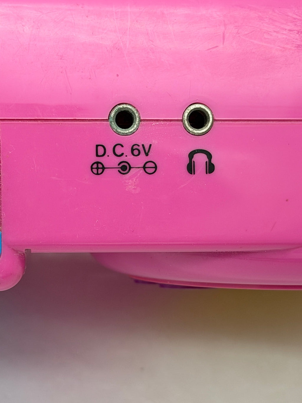 Vintage 1989 Barbie portable cassette player