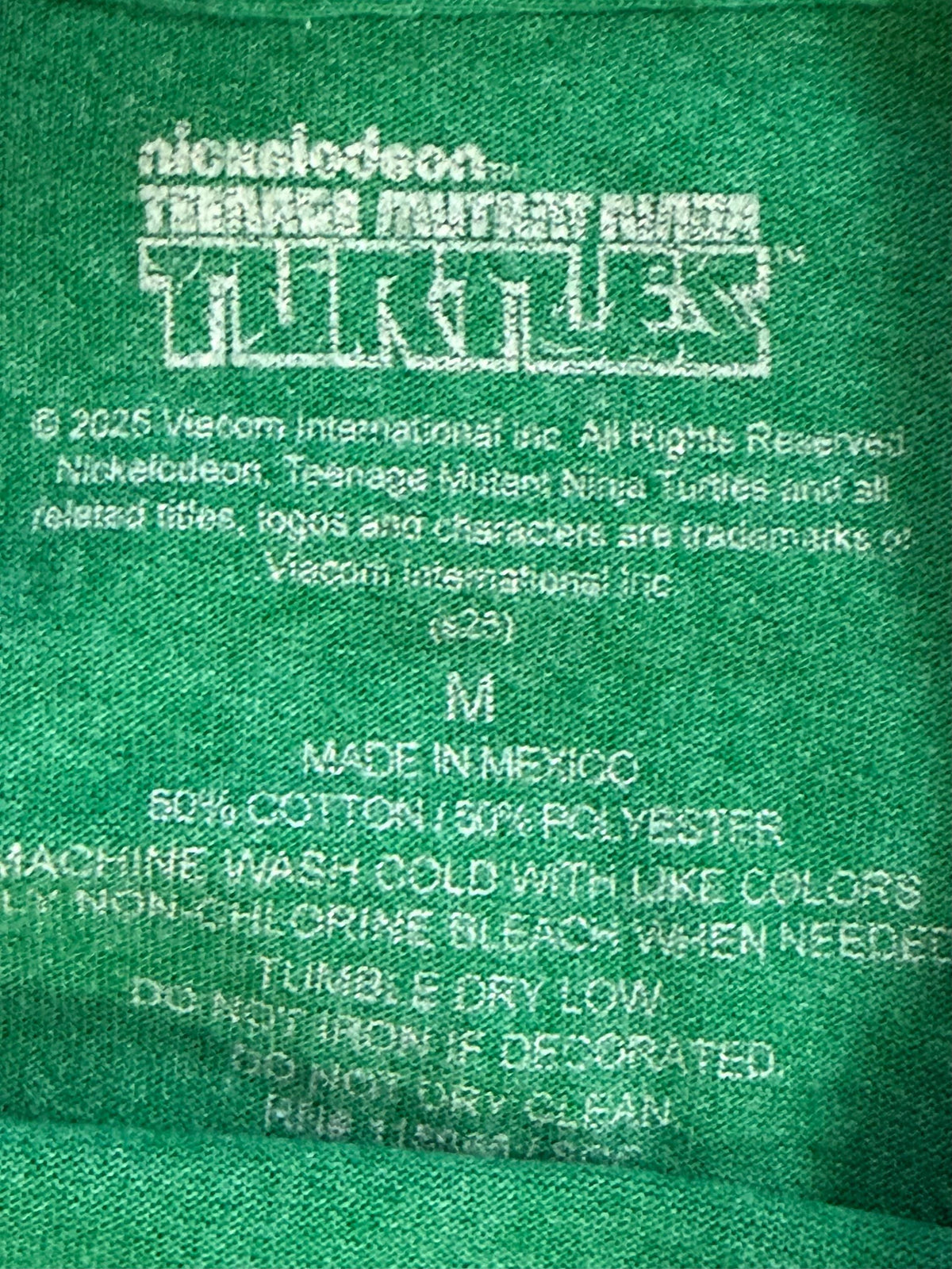 Nickelodeon Teenage Mutant Ninja Turtles tee shirt Adult size M
