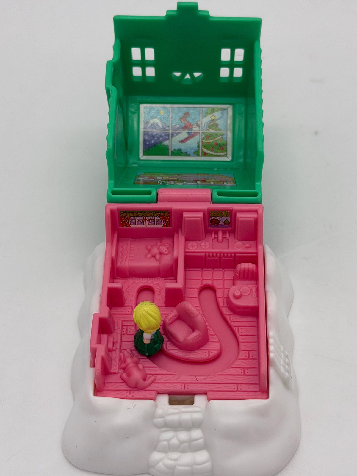 Vintage Polly Pocket holiday chalet McDonalds happy meal toy