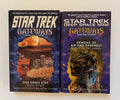 Vintage Star Trek Gateways paperback novels lot of 2