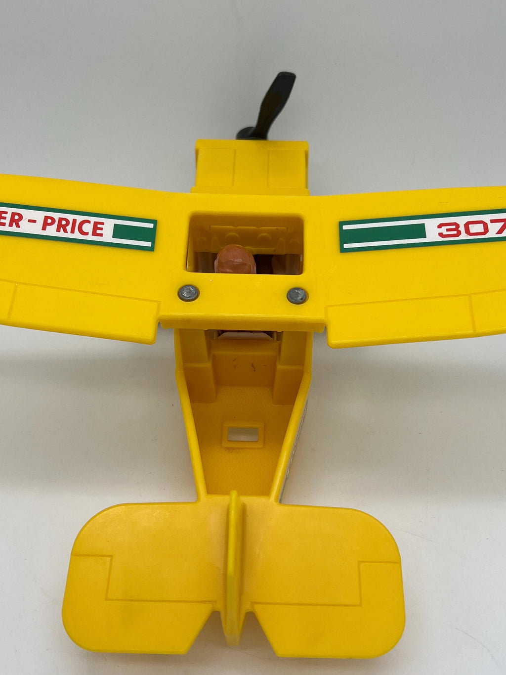 Vintage Fisher Price Adventure People 307 Wilderness Patrol plane FPT1137 and Mountain Climber figure