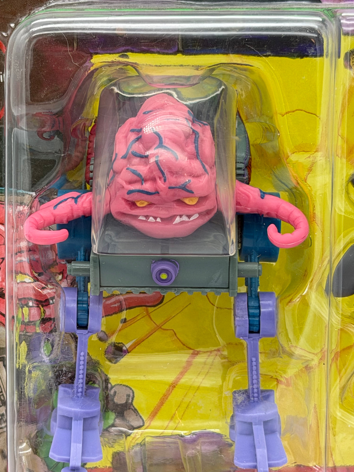 TMNT Nickelodeon Playmates Krang on card