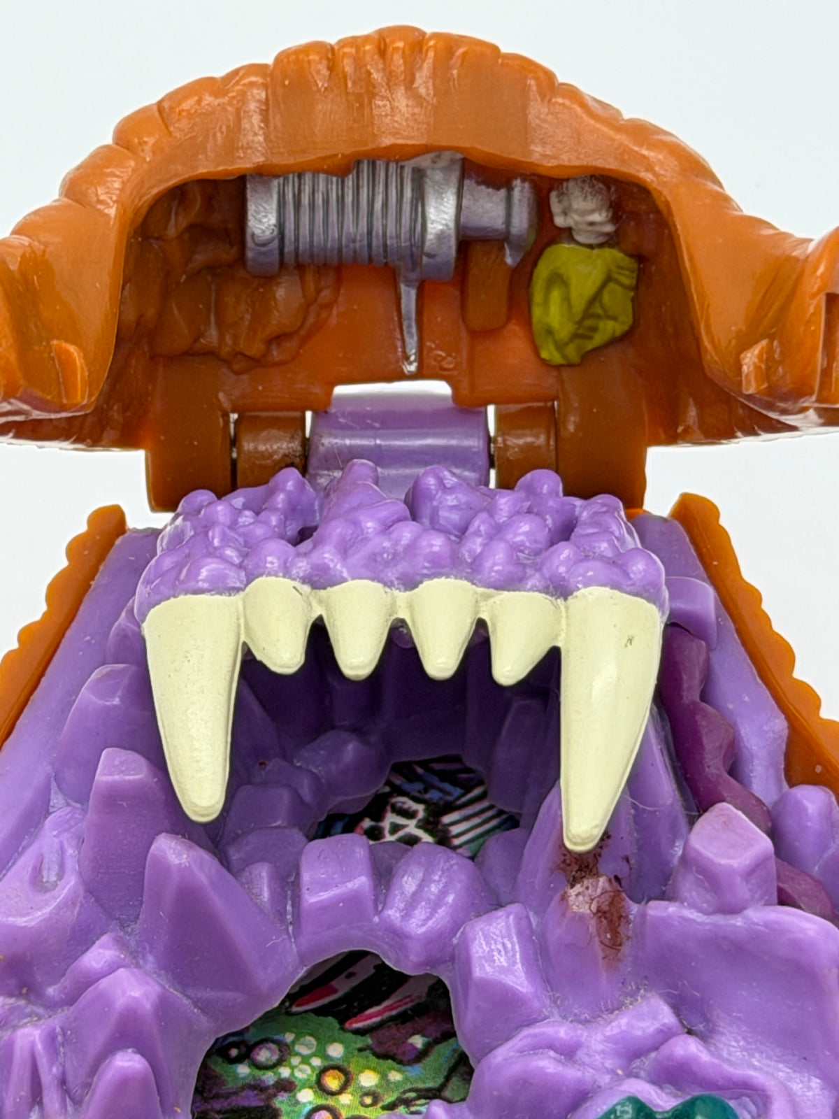 Vintage Bluebird Toys Mighty Max Grapples with Battle Cat