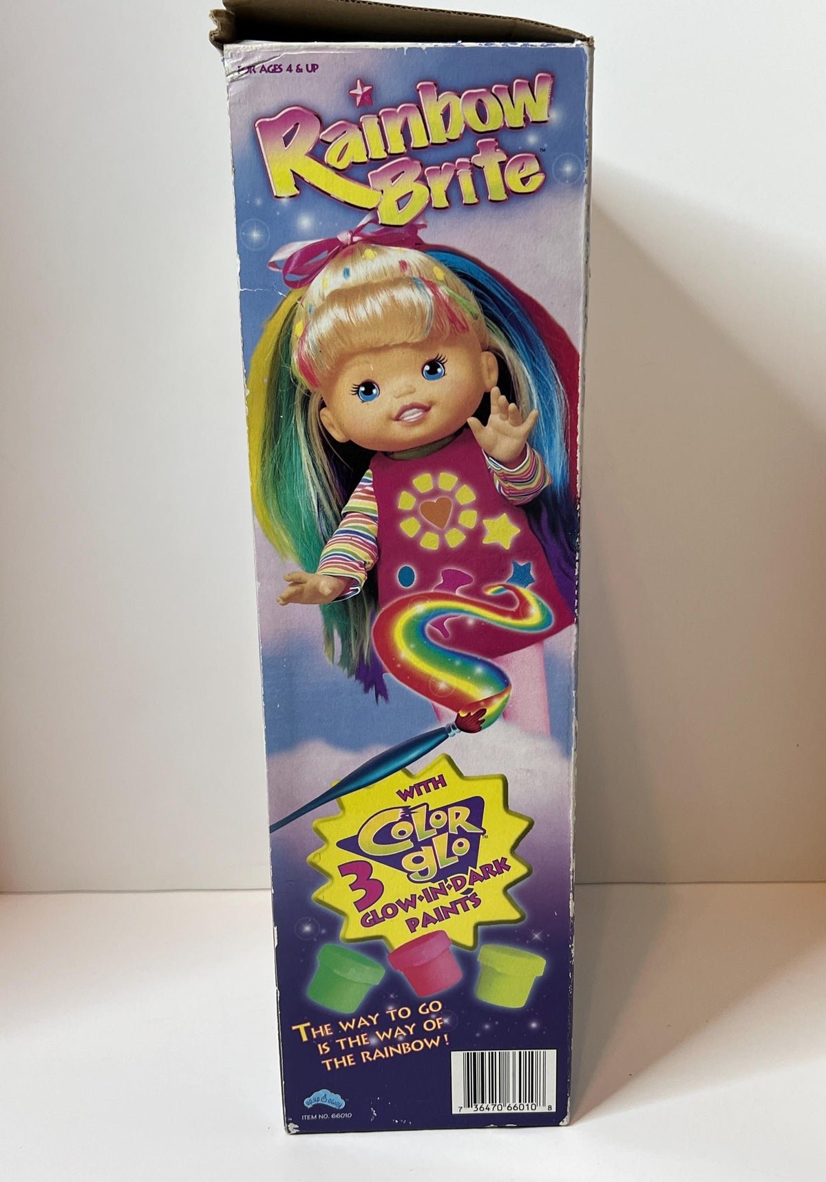 HTF 1990s 2nd Generation Rainbow Brite Color Crew  15” doll with box