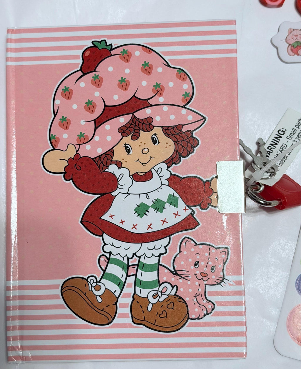 Rad Pack Strawberry Shortcake Stationery: Mini Diary, Stickers & More