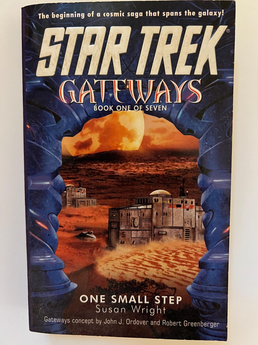Vintage Star Trek Gateways paperback novels lot of 2