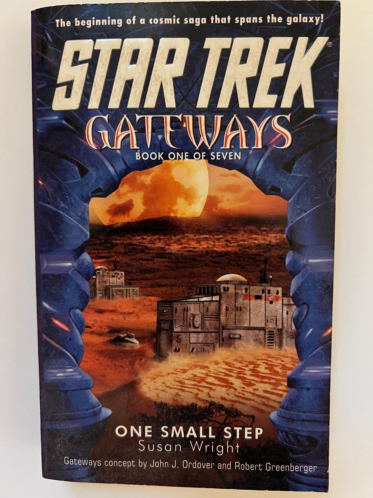 Vintage Star Trek Gateways paperback novels lot of 2