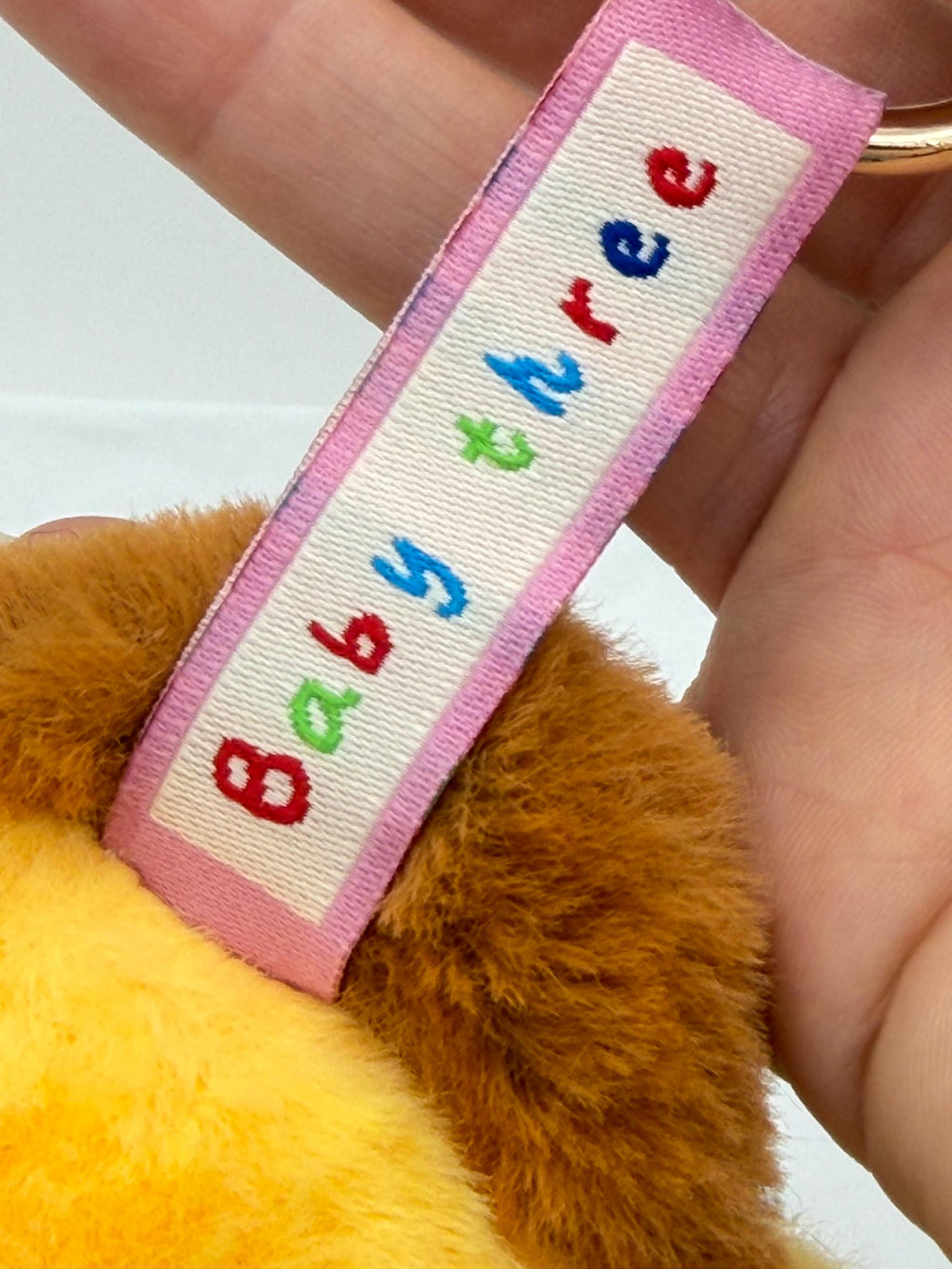 Baby Three Mini Animal World blind box vinyl faced plush hanger