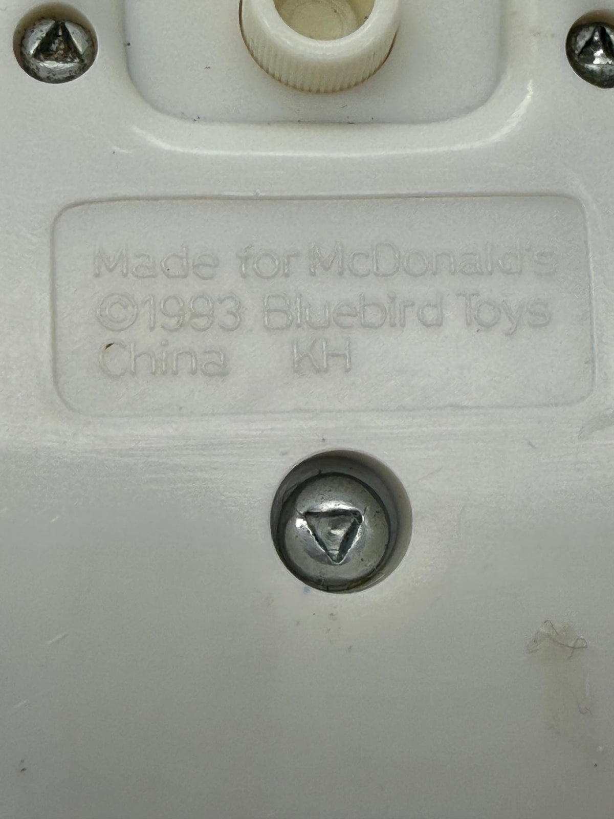Vintage Mighty Max McDonalds Horror Heads  happy meal toy- Bluebird Toys