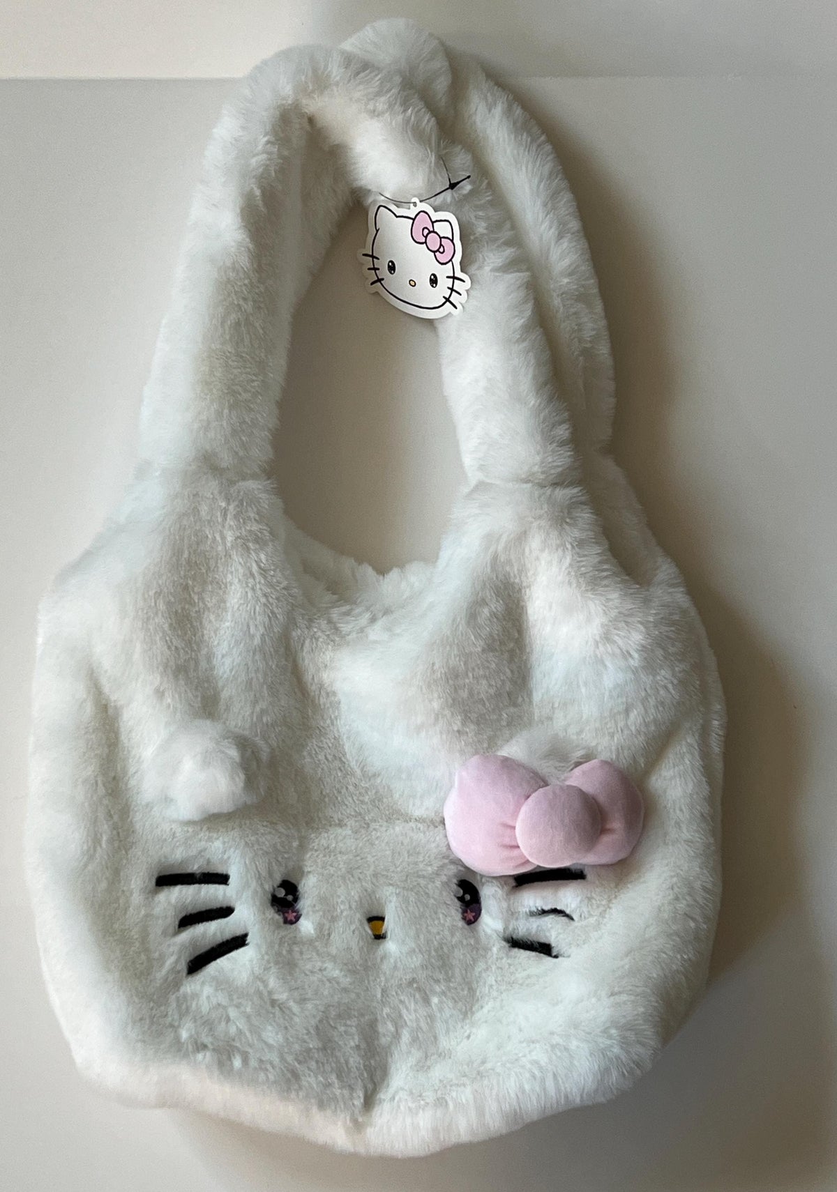 Hello Kitty extremely plush carry- all purse / bag