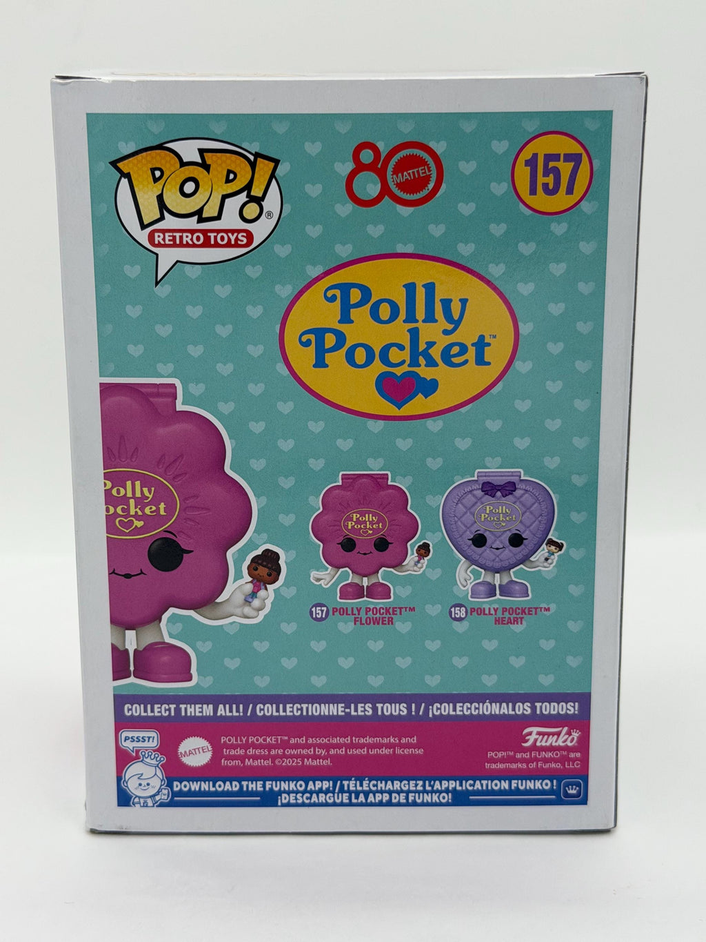 Funko Pop! Polly Pocket compact and mini doll vinyl figure #157