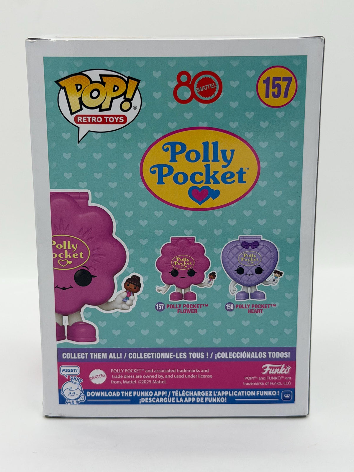 Funko Pop! Polly Pocket compact and mini doll vinyl figure #157