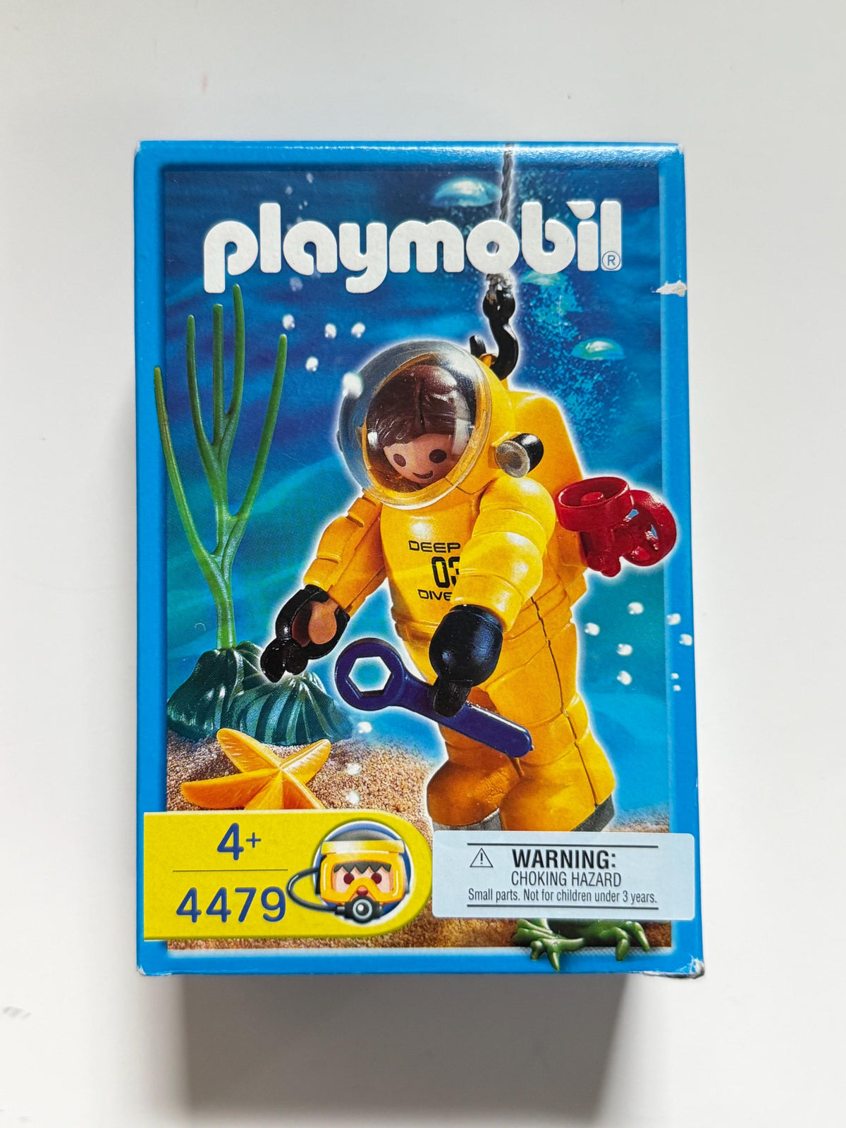 Playmobil Waterworld Deep Sea Diver 4479 figure in box - complete