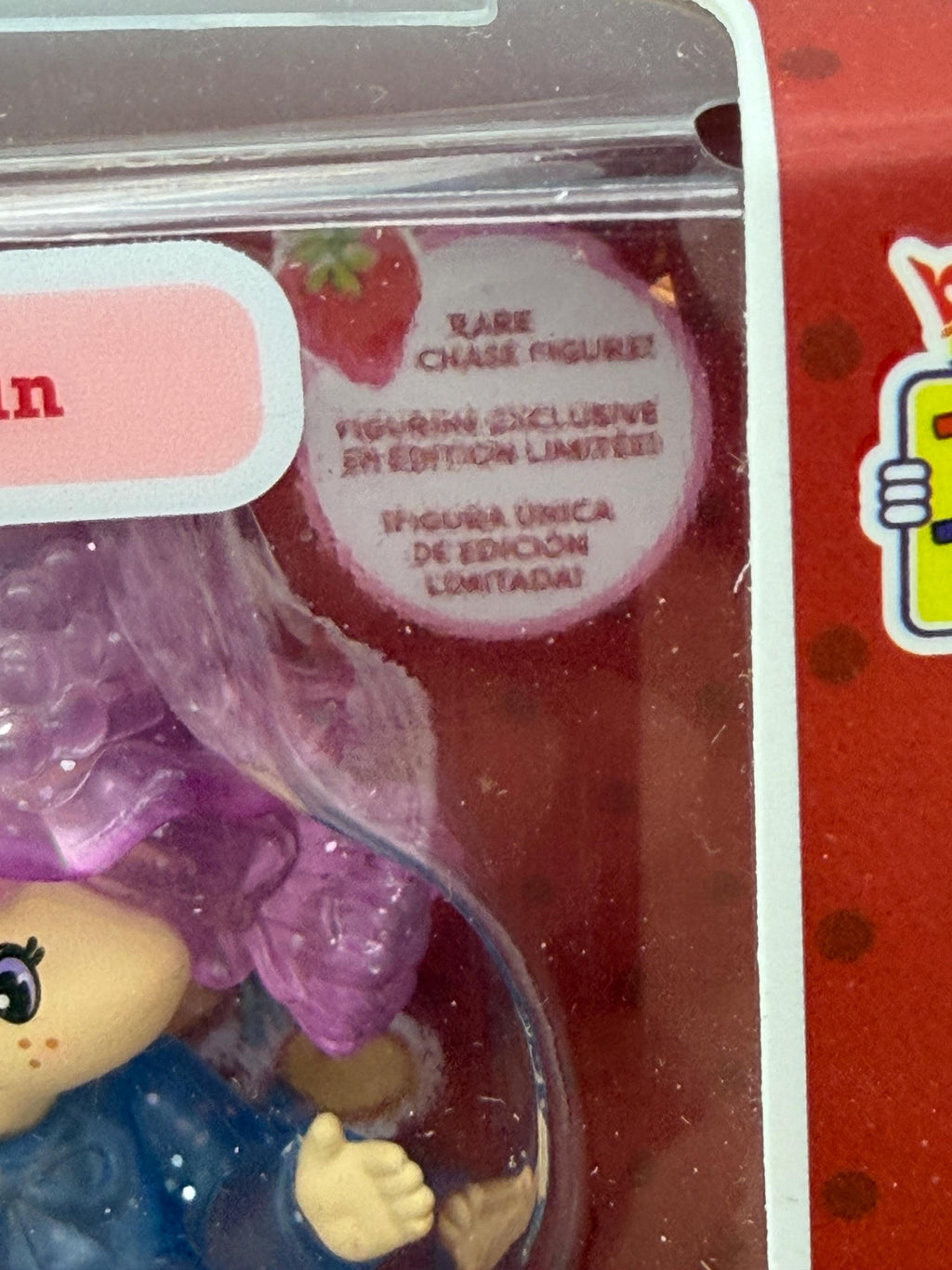 Strawberry Shortcake Blueberry Muffin The Loyal Subjects  mini series 2 rare chase figure