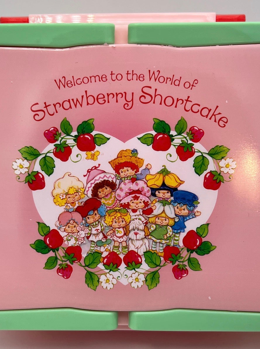 Strawberry Shortcake BPA-free lunch/ bento box with handles