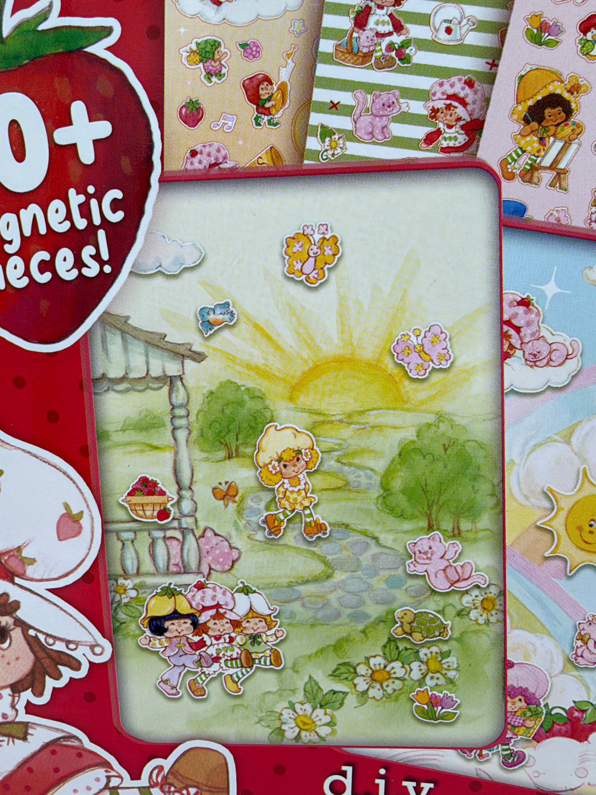 New Strawberry Shortcake magnetic playset in travel tin