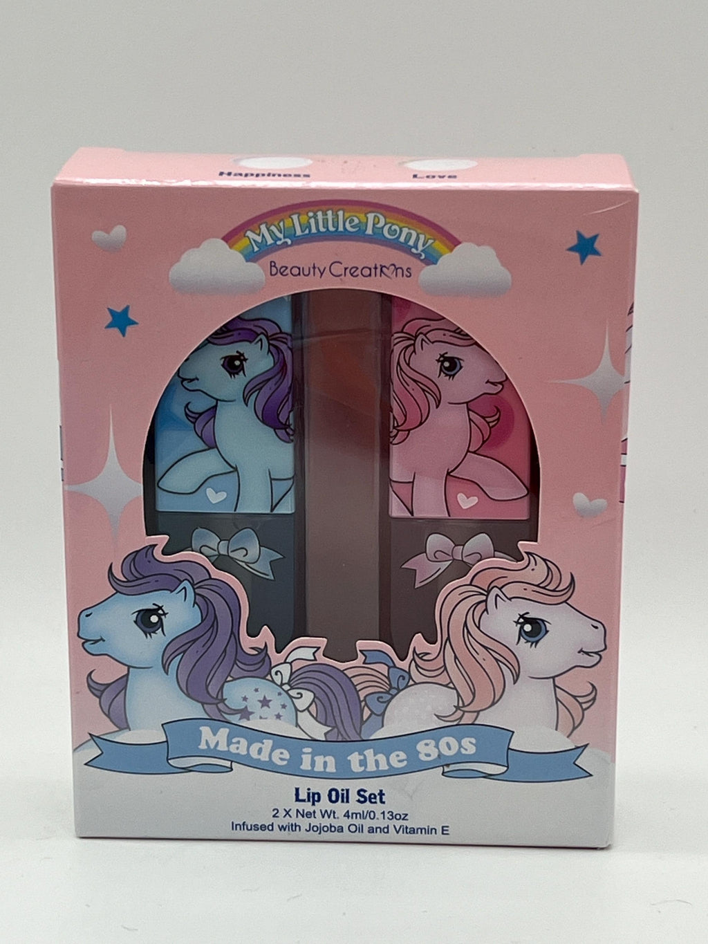 My Little Pony Beauty Creations Made in the 80s lip oil set- sealed