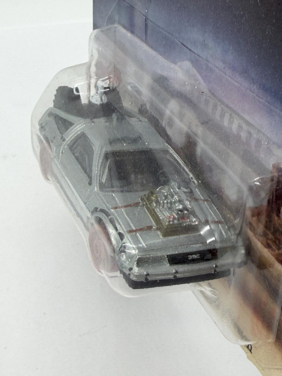 Hot Wheels Pop Culture Back to the Future III Delorean die cast 1950s version