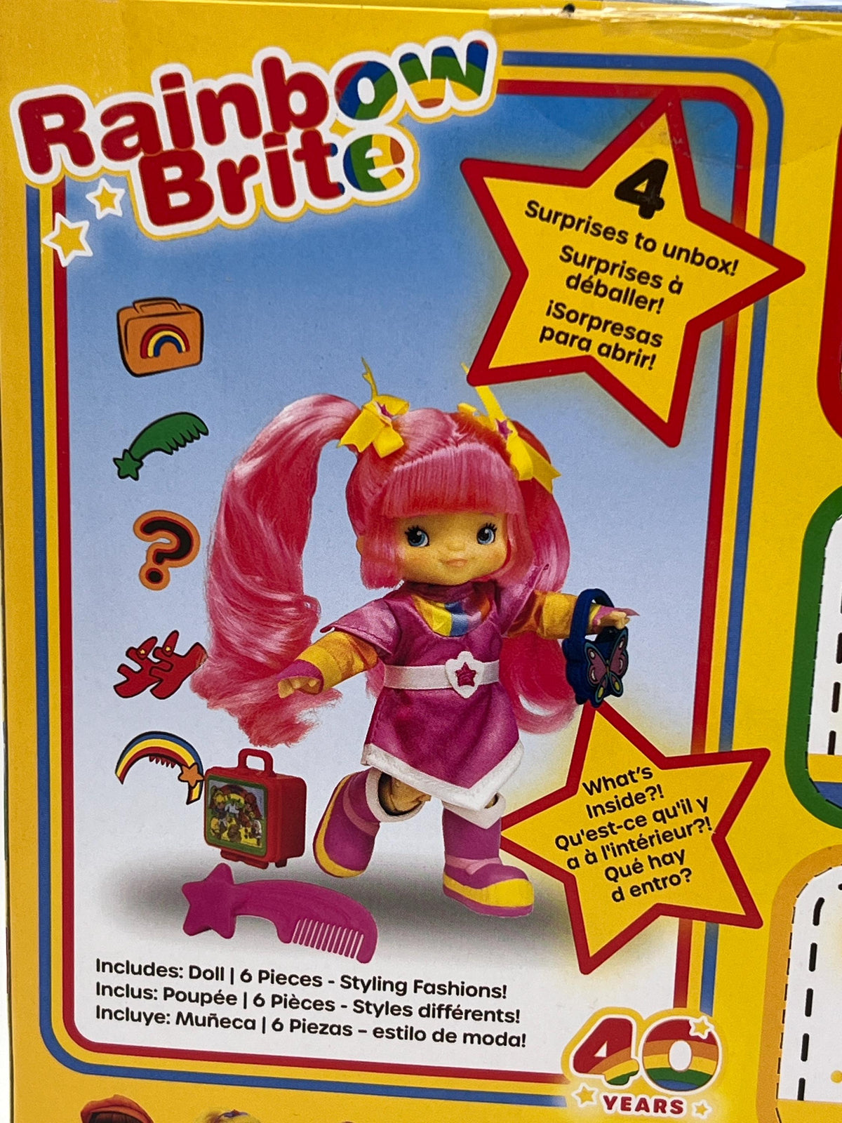 Rainbow Brite Tickled Pink  The Loyal Subjects 5.5” poseable reboot fashion  doll
