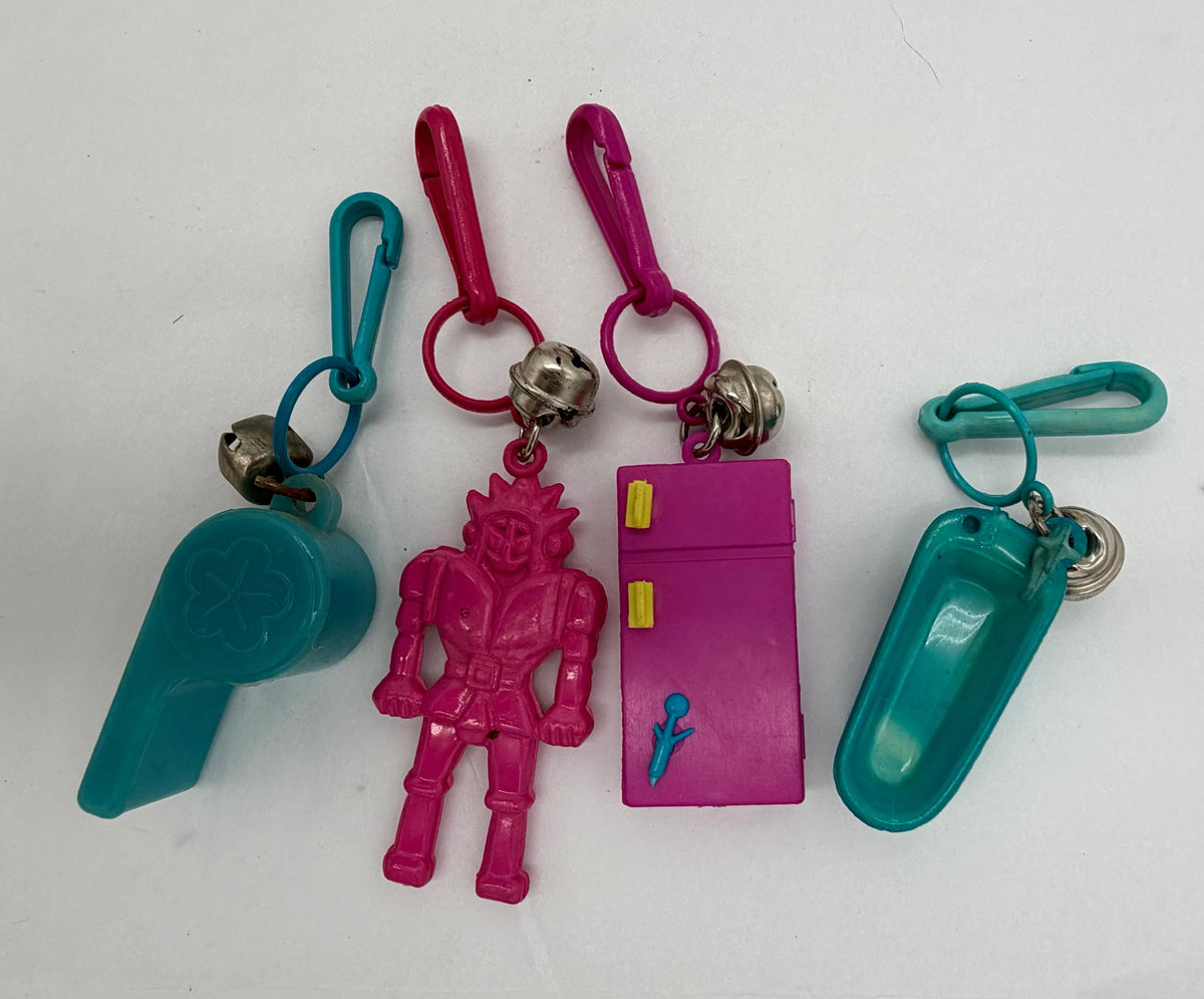 80s Bell Charm lot (4 charms)