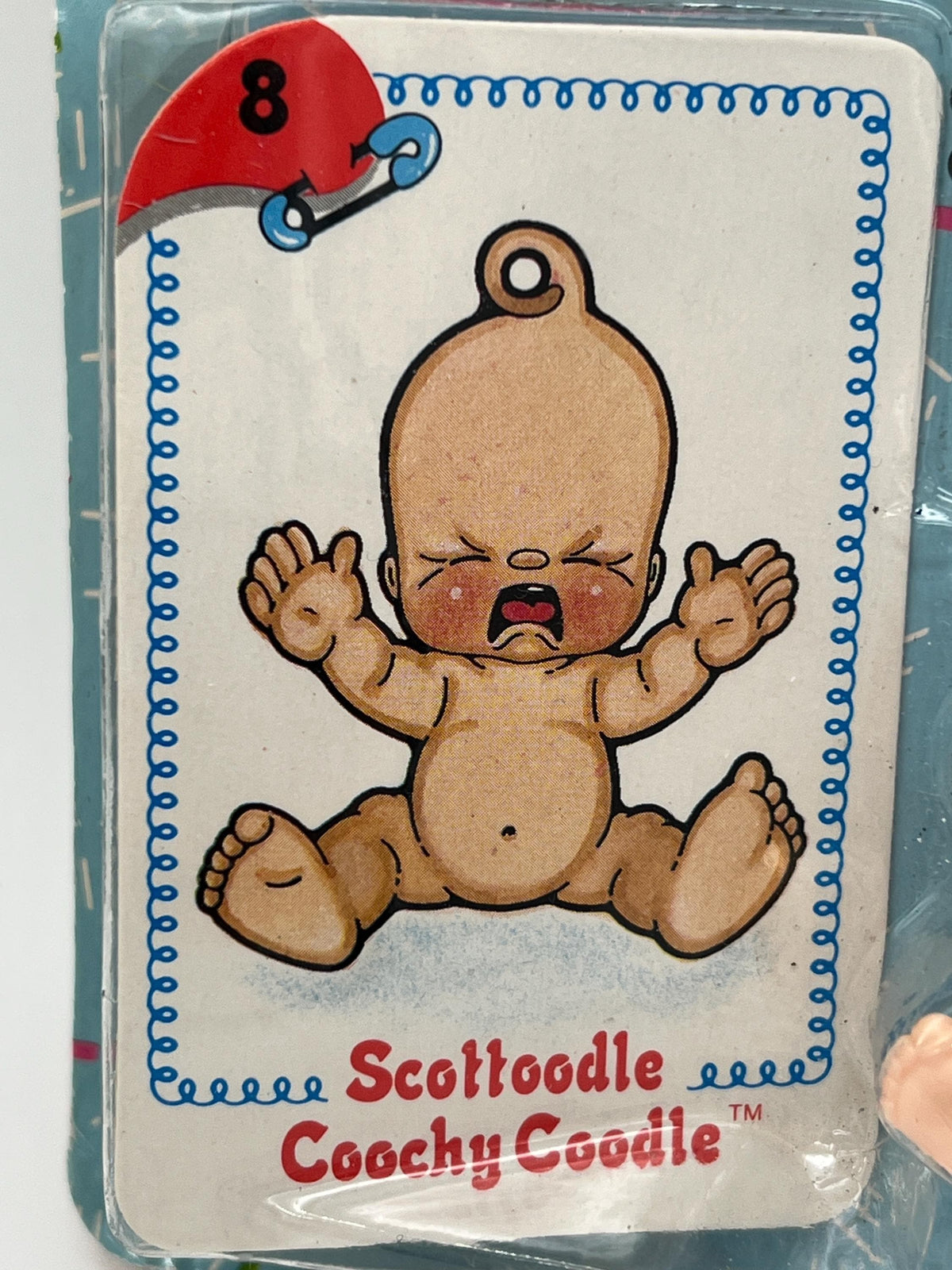 Vintage carded LJN Oodles baby figure