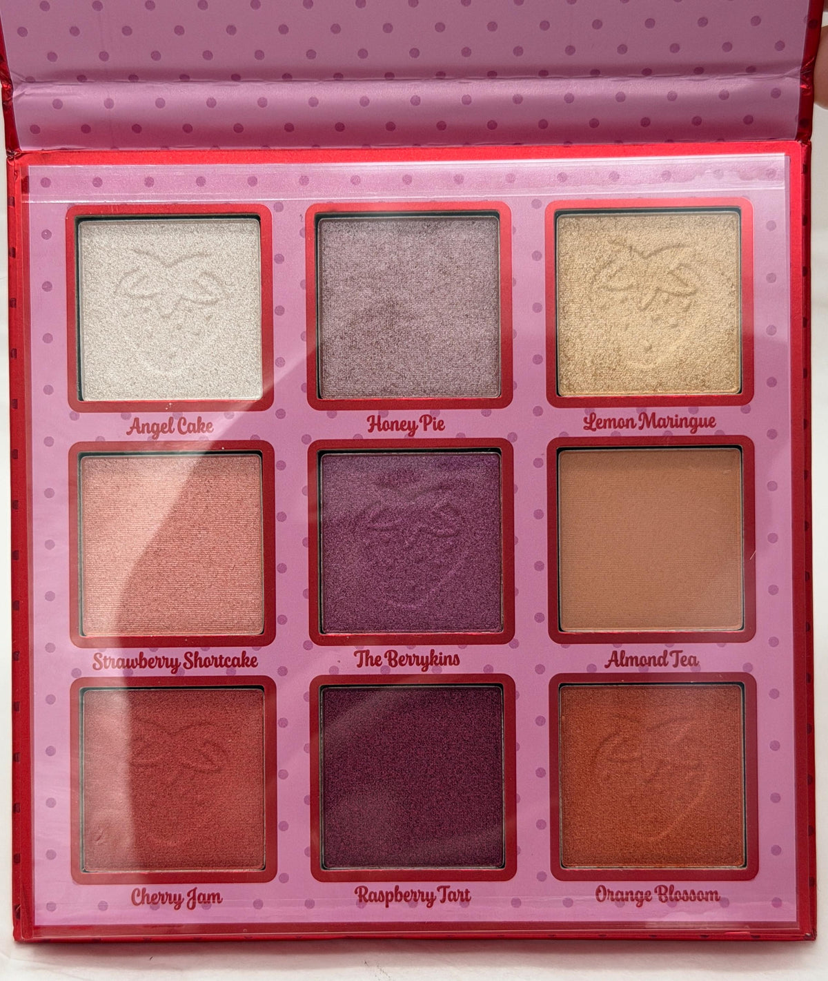 Strawberry Shortcake Wildbrain glitter eyeshadow palette / compact
