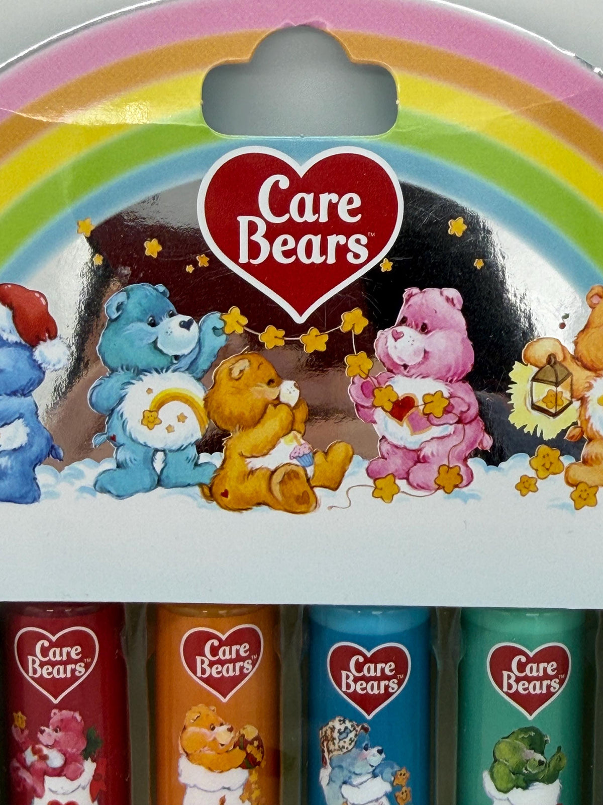 Care Bears desert flavored large size lip balms set of 4