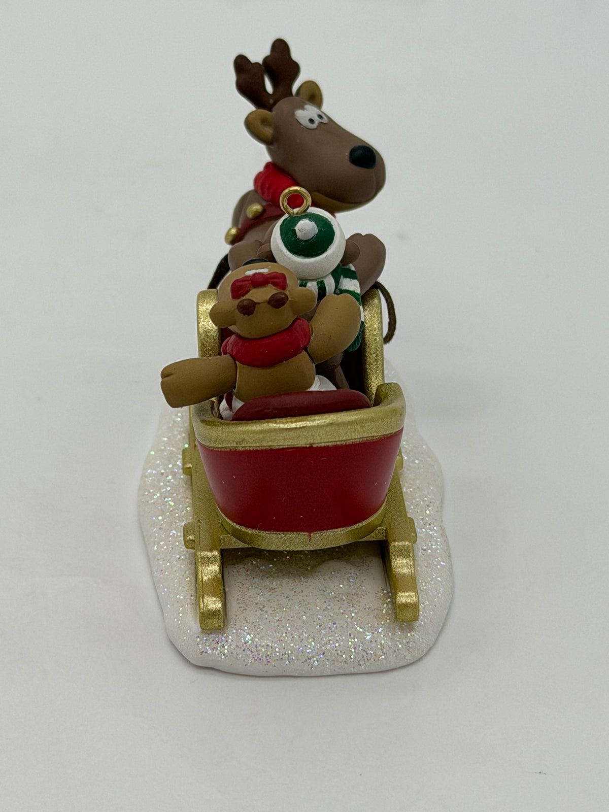 2008 Hallmark Keepsake Rodney Reindeer A Holiday Ride ornament