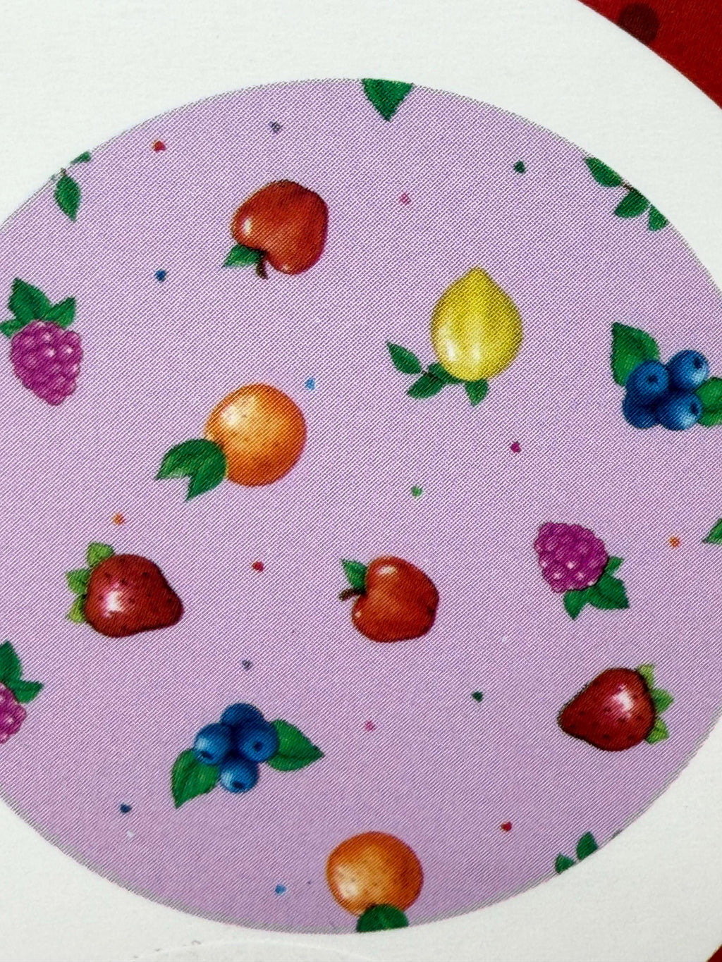 Strawberry Shortcake and Friends reversible  satin sleep / hair cap- adult size