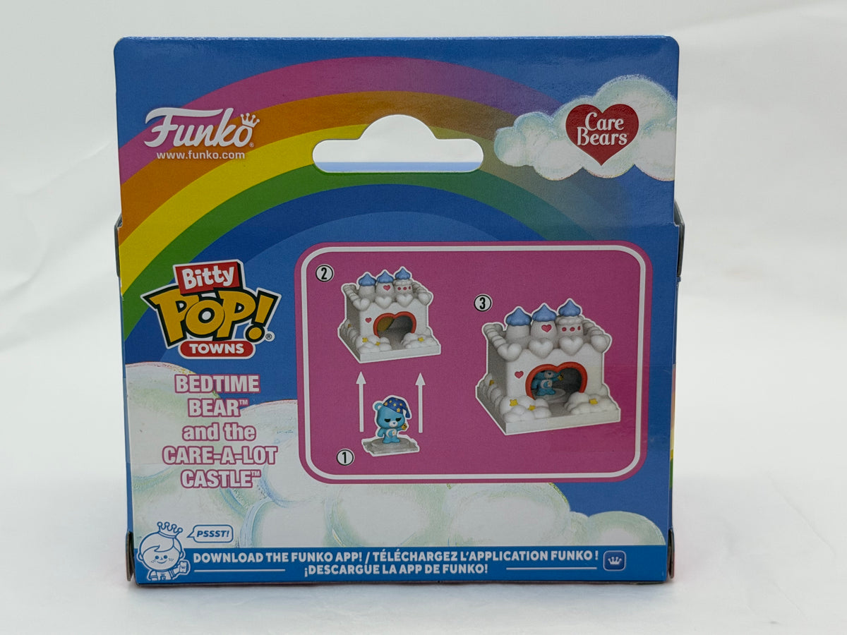 Care Bears Funko Bitty Pop Care-a-Lot  and Bedtime Bear mini set