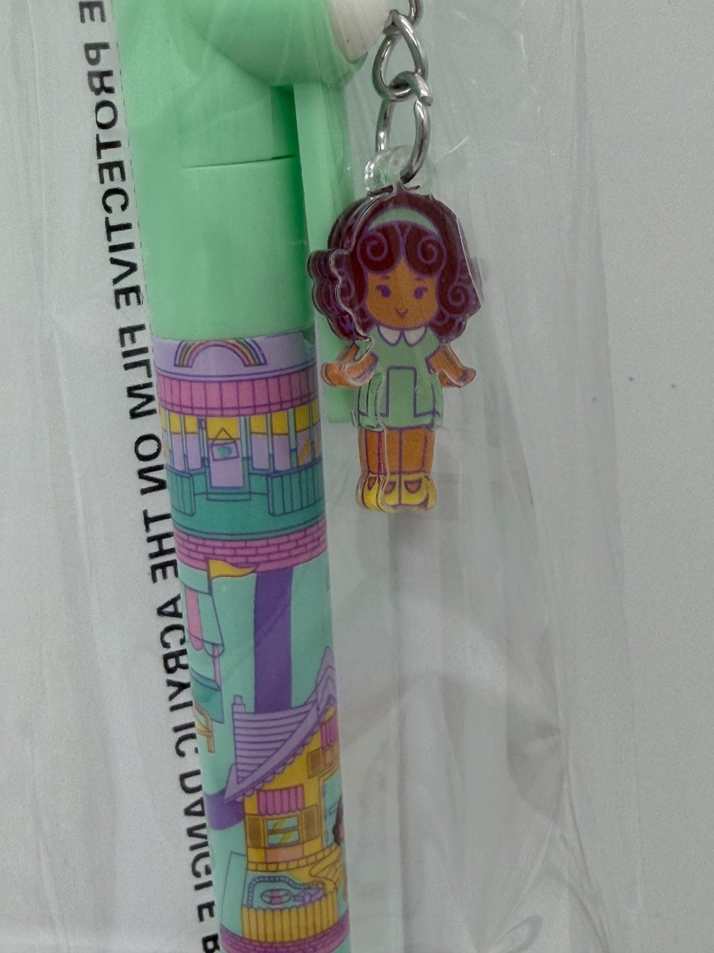 Polly Pocket  blind box 3D Head topper spinning pen
