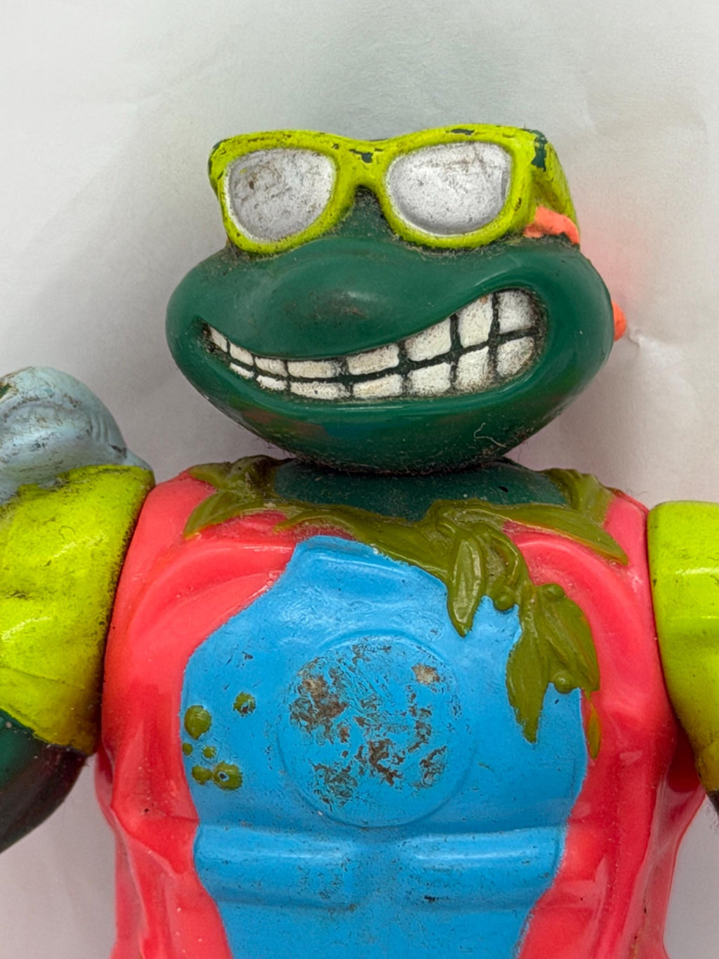 Vintage Teenage Mutant Ninja Turtles TMNT Playmates Sewer Surfer Mike  action figure