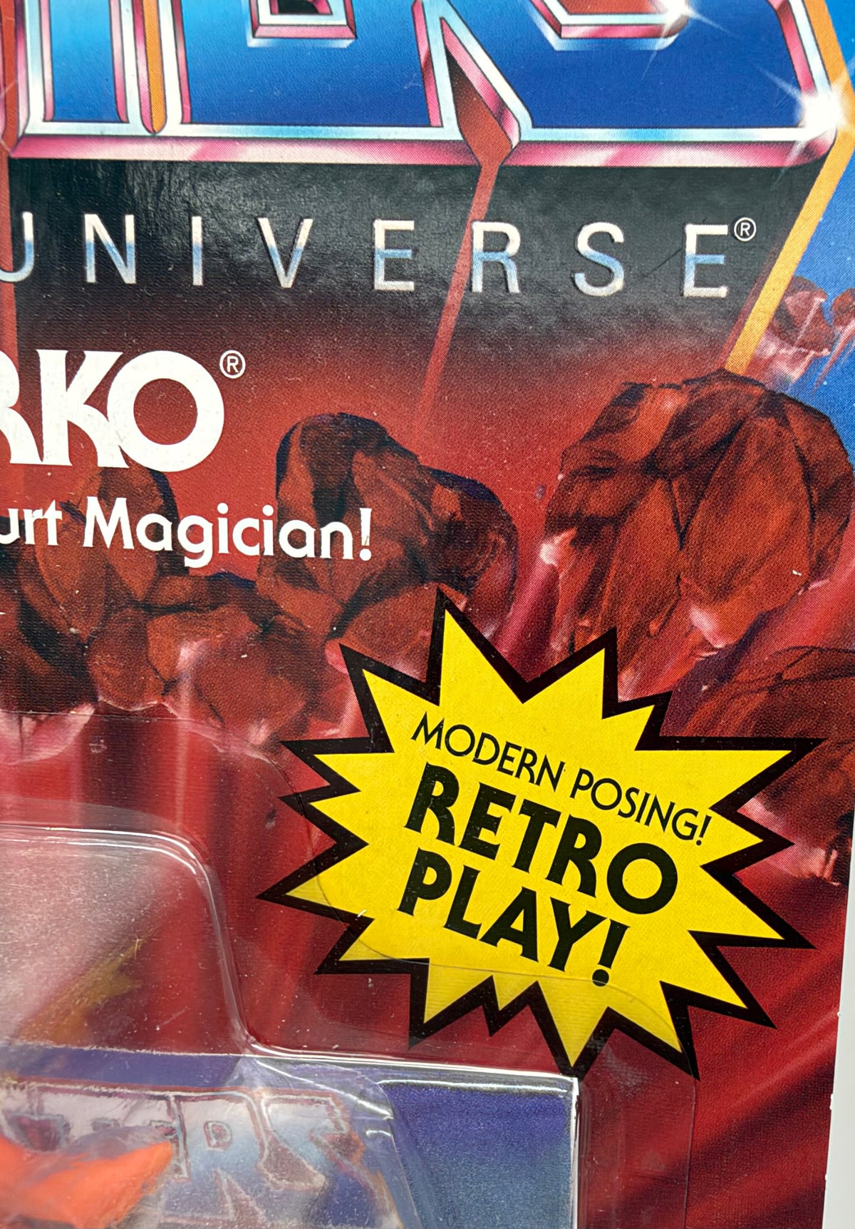 Masters of the Universe ORKO 2024 figure on card