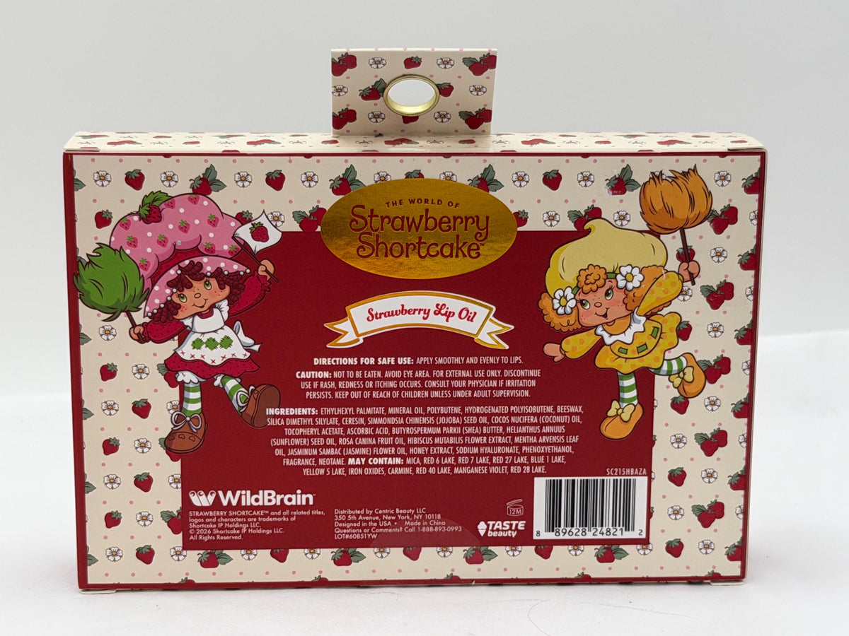 Strawberry Shortcake Berry strawberry  lip oils and lip/ cheek tint set