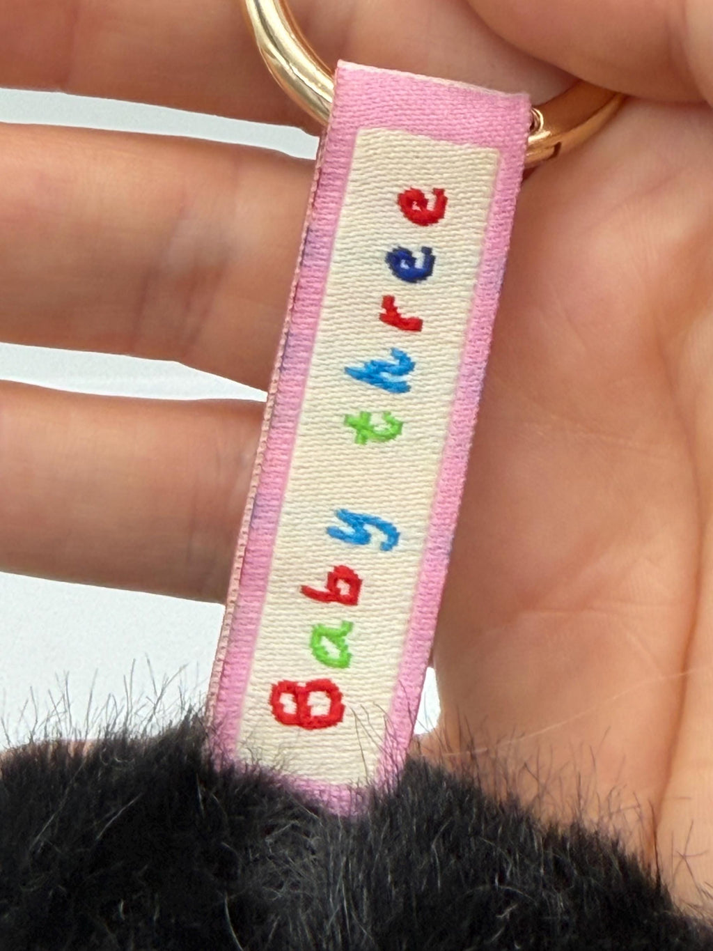 Baby Three Mini Animal World blind box vinyl faced plush hanger