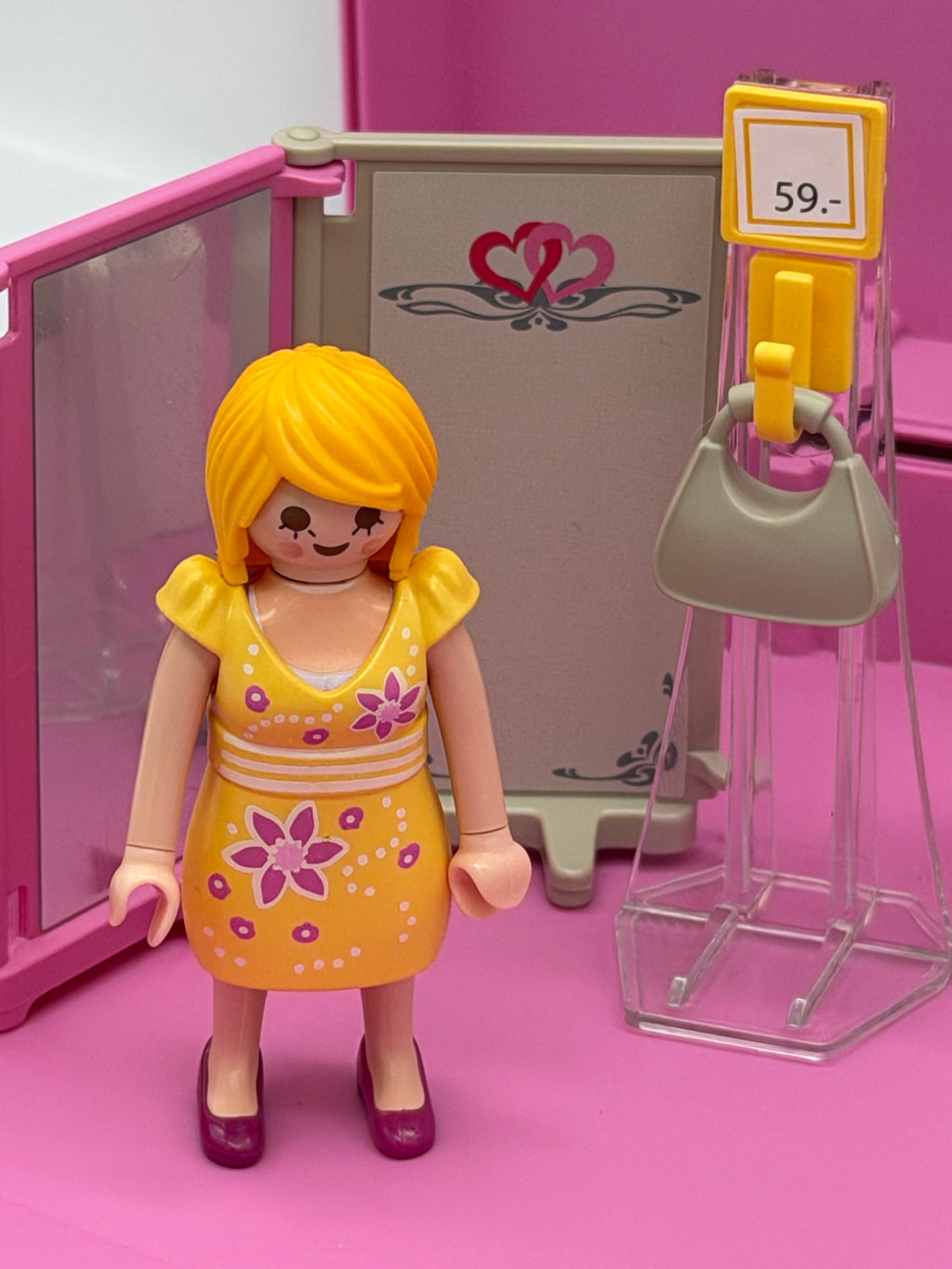 Playmobil City Life Shopping Center Fashion carry case playset #5611
