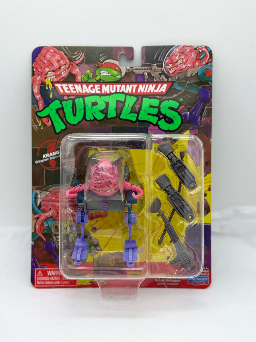 TMNT Nickelodeon Playmates Krang on card