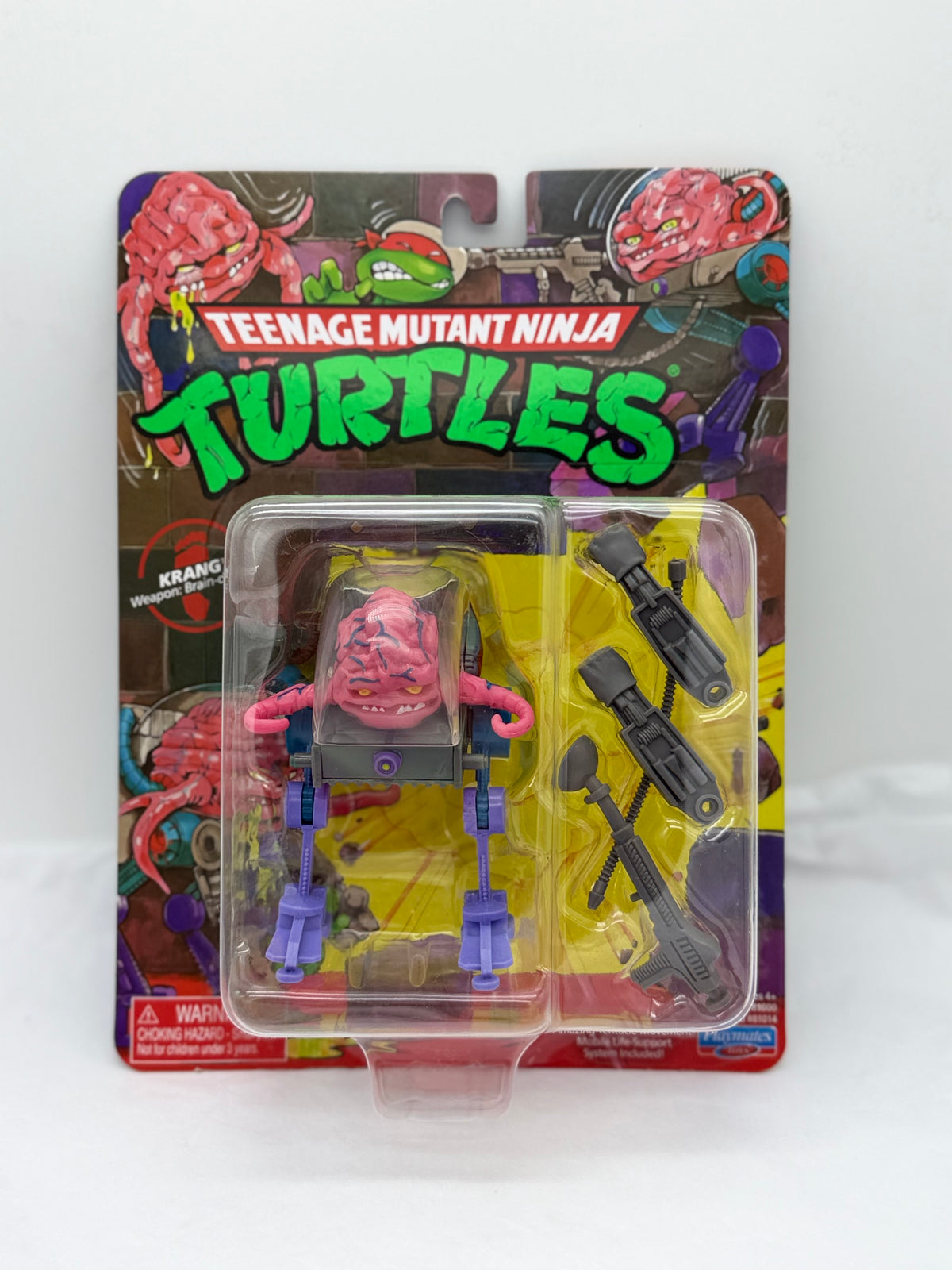 TMNT Nickelodeon Playmates Krang on card