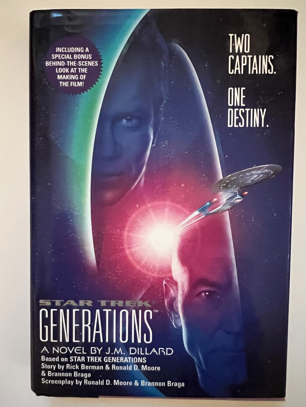 Vintage Star Trek The Next Generation TNG novels lot of 3