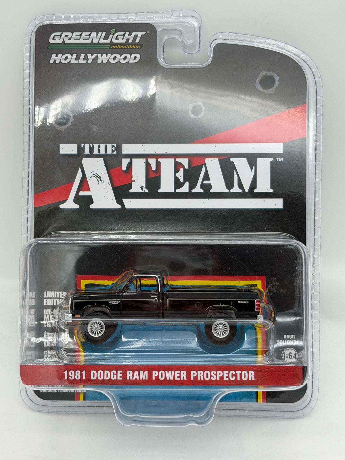 New A-Team die-cast truck 1981 Power Prospector in package