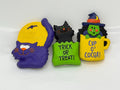 Vintage 80s Avon Gift Collection Halloween Spooky magnets set of 3