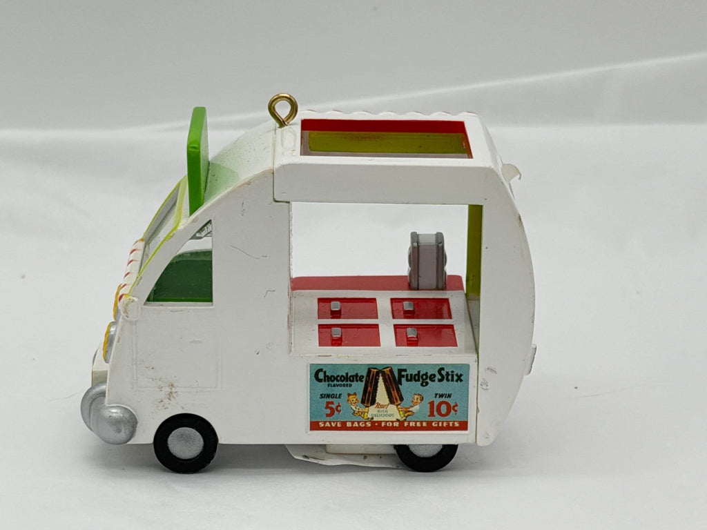 1998 Carlton Cards Popsicle brand ice cream truck ornament