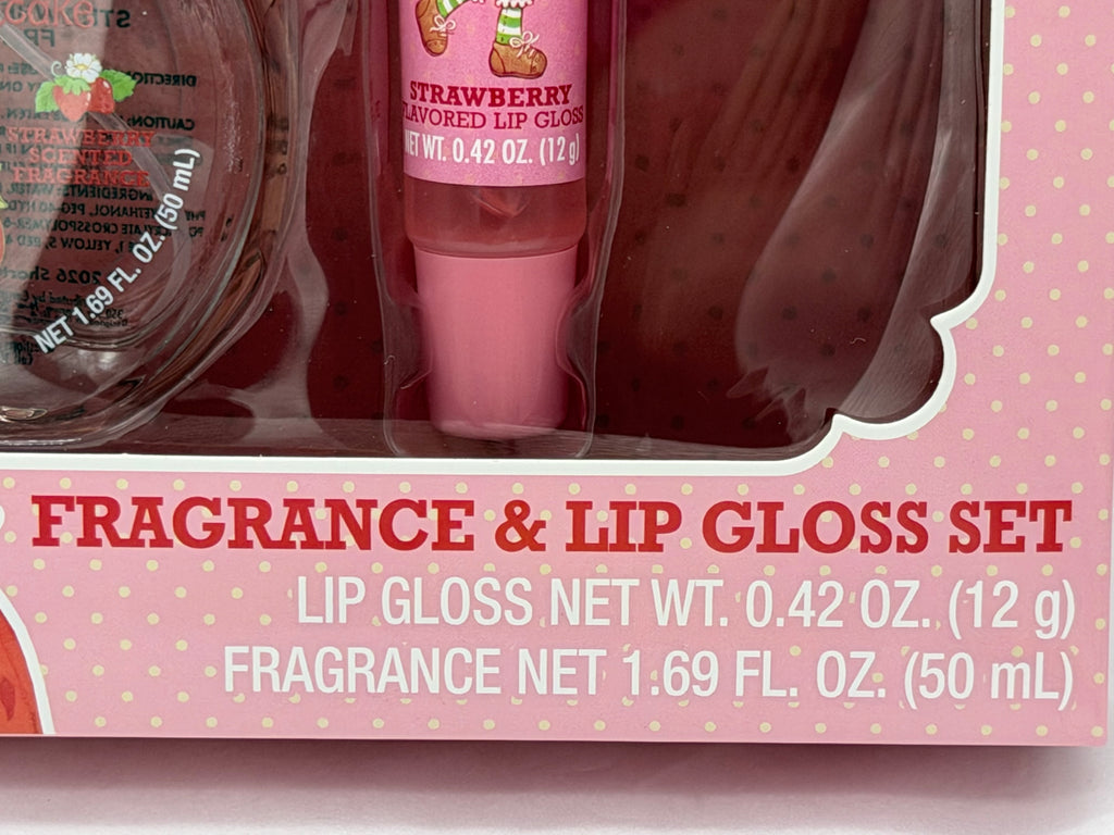 Strawberry Shortcake Berry Fragrance and lip gloss set